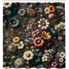 image:imageAmbesonne Yellow Shower Curtain Modern Farmhouse Concept Floral Leaves Composition with Striped Details Cloth Fabric Bathroom Decor Set with Hooks 69 W x 70 L Pale Coffee PurpleblueSage Green Marigold Coral
