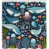 image:imageAmbesonne Funny Shower Curtain Happy Dinosaur Looking at The Mirror After Brushing Its Teeth Cartoon Cloth Fabric Bathroom Decor Set with Hooks 69 W x 70 L Shamrock Green and BlueDark Blue Multicolor