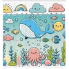 image:imageAmbesonne Funny Shower Curtain Happy Dinosaur Looking at The Mirror After Brushing Its Teeth Cartoon Cloth Fabric Bathroom Decor Set with Hooks 69 W x 70 L Shamrock Green and BlueSeafoam Coral Blue