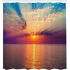 image:imageAmbesonne Nautical Shower Curtain Let The Sea Set You Free Words with Shellfish Turtle and Stingray Cloth Fabric Bathroom Decor Set with Hooks 69 W x 84 L Pearl Silver BlueOrange Purple Blue