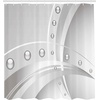 image:imageAmbesonne Nautical Shower Curtain Let The Sea Set You Free Words with Shellfish Turtle and Stingray Cloth Fabric Bathroom Decor Set with Hooks 69 W x 84 L Pearl Silver BlueDimgray Grey White