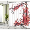 image:imageAmbesonne Nautical Shower Curtain Let The Sea Set You Free Words with Shellfish Turtle and Stingray Cloth Fabric Bathroom Decor Set with Hooks 69 W x 84 L Pearl Silver BlueRed and Brown