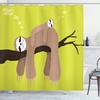 image:imageAmbesonne Nautical Shower Curtain Let The Sea Set You Free Words with Shellfish Turtle and Stingray Cloth Fabric Bathroom Decor Set with Hooks 69 W x 84 L Pearl Silver BlueCocoa Apple Green