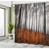 image:imageAmbesonne Nautical Shower Curtain Let The Sea Set You Free Words with Shellfish Turtle and Stingray Cloth Fabric Bathroom Decor Set with Hooks 69 W x 84 L Pearl Silver BlueGinger Black