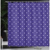 image:imageAmbesonne Nautical Shower Curtain Let The Sea Set You Free Words with Shellfish Turtle and Stingray Cloth Fabric Bathroom Decor Set with Hooks 69 W x 84 L Pearl Silver BluePurple White