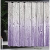 image:imageAmbesonne Nautical Shower Curtain Let The Sea Set You Free Words with Shellfish Turtle and Stingray Cloth Fabric Bathroom Decor Set with Hooks 69 W x 84 L Pearl Silver BlueViolet Blue