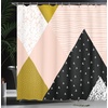 image:imageAmbesonne Nautical Shower Curtain Let The Sea Set You Free Words with Shellfish Turtle and Stingray Cloth Fabric Bathroom Decor Set with Hooks 69 W x 84 L Pearl Silver BlueMulticolor Blush Black