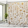 image:imageAmbesonne Nautical Shower Curtain Let The Sea Set You Free Words with Shellfish Turtle and Stingray Cloth Fabric Bathroom Decor Set with Hooks 69 W x 84 L Pearl Silver BlueDark Khaki Pale Grey