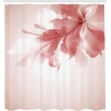 image:imageAmbesonne Octopus Shower Curtain Kraken Roses Leaves Tentacles Vintage Antiqued Sea Life Theme Cloth Fabric Bathroom Decor Set with Hooks 69 W x 75 L Pale Brown PinkDried Rose