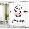 image:imageAmbesonne Octopus Shower Curtain Kraken Roses Leaves Tentacles Vintage Antiqued Sea Life Theme Cloth Fabric Bathroom Decor Set with Hooks 69 W x 75 L Pale Brown PinkWhite Black Rose