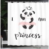 image:imageAmbesonne Octopus Shower Curtain Kraken Roses Leaves Tentacles Vintage Antiqued Sea Life Theme Cloth Fabric Bathroom Decor Set with Hooks 69 W x 75 L Pale Brown PinkWhite Black Rose