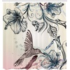 image:imageAmbesonne Turtle Shower Curtain Underwater Corals and Loggerheads Sea Animals on Stripes Nautical Marine Cloth Fabric Bathroom Decor Set with Hooks 69 W x 70 L Salmon and Sea BlueTeal Brown