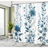 image:imageAmbesonne Turtle Shower Curtain Underwater Corals and Loggerheads Sea Animals on Stripes Nautical Marine Cloth Fabric Bathroom Decor Set with Hooks 69 W x 70 L Salmon and Sea BlueSlate Blue and Sea Blue