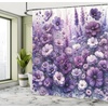 image:imageAmbesonne Turtle Shower Curtain Underwater Corals and Loggerheads Sea Animals on Stripes Nautical Marine Cloth Fabric Bathroom Decor Set with Hooks 69 W x 70 L Salmon and Sea BlueLilac Lavender Quartz