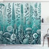 image:imageAmbesonne Turtle Shower Curtain Underwater Corals and Loggerheads Sea Animals on Stripes Nautical Marine Cloth Fabric Bathroom Decor Set with Hooks 69 W x 70 L Salmon and Sea BluePale Teal Seafoam