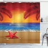 image:imageAmbesonne Nautical Shower Curtain Let The Sea Set You Free Words with Shellfish Turtle and Stingray Cloth Fabric Bathroom Decor Set with Hooks 69 W x 84 L Pearl Silver BlueRed Yellow Blue