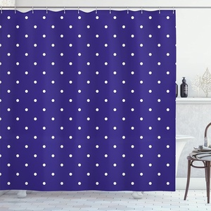 image:imageAmbesonne Nautical Shower Curtain Let The Sea Set You Free Words with Shellfish Turtle and Stingray Cloth Fabric Bathroom Decor Set with Hooks 69 W x 84 L Pearl Silver BluePurple White