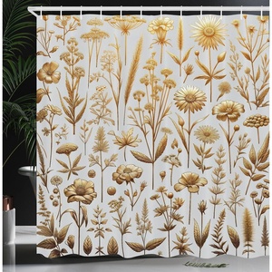 image:imageAmbesonne Nautical Shower Curtain Let The Sea Set You Free Words with Shellfish Turtle and Stingray Cloth Fabric Bathroom Decor Set with Hooks 69 W x 84 L Pearl Silver BlueDark Khaki Pale Grey