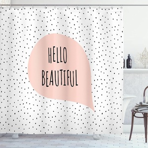 image:imageAmbesonne Octopus Shower Curtain Kraken Roses Leaves Tentacles Vintage Antiqued Sea Life Theme Cloth Fabric Bathroom Decor Set with Hooks 69 W x 75 L Pale Brown PinkBlush Black