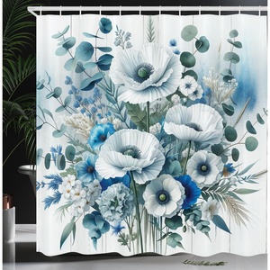 image:imageAmbesonne Turtle Shower Curtain Underwater Corals and Loggerheads Sea Animals on Stripes Nautical Marine Cloth Fabric Bathroom Decor Set with Hooks 69 W x 70 L Salmon and Sea BlueCadet Blue Laurel Green