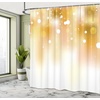 image:imageAmbesonne Christmas Shower Curtain Xmas Crew Cat Dog Bird Mouse and Rabbit Bunny with Santa Hats Grumpy Pets Picture Cloth Fabric Bathroom Decor Set with Hooks 69 W x 70 L Red BrownWhite Brown