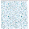 image:imageAmbesonne Whale Shower Curtain Mammal on Wavy Ocean Design Swimming to an Island Palm Trees Print Cloth Fabric Bathroom Decor Set with Hooks 69 W x 70 L Blue Pink and GreenPale Blue Aqua White