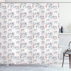 image:imageAmbesonne 4th of July Shower Curtain American Festivities with Freedom and Liberty Themes Summer Celebrations Cloth Fabric Bathroom Decor Set with Hooks 69 W x 70 L Red White Blue