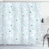 Pale Blue Aqua White