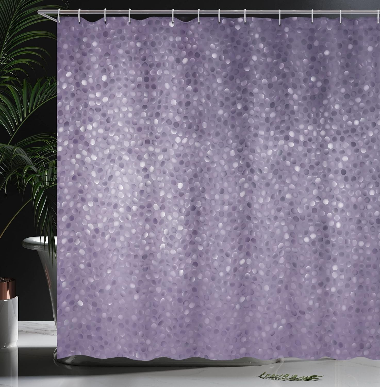 image:imageAmbesonne Hummingbirds Shower Curtain Tropical Flowers and Leaves Natural Foliage Vibrant Color Exotic Rainforest Cloth Fabric Bathroom Decor Set with Hooks 69 W x 70 L Soft Blue Coral GreenNight Indigo