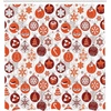 image:imageAmbesonne Deer Shower Curtain Colorful Animal Silhouette Various Christmas Elements Wooden Planks Theme Cloth Fabric Bathroom Decor Set with Hooks 69 W x 70 L Grey MulticolorWhite Vermilion
