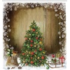 image:imageAmbesonne Deer Shower Curtain Colorful Animal Silhouette Various Christmas Elements Wooden Planks Theme Cloth Fabric Bathroom Decor Set with Hooks 69 W x 70 L Grey MulticolorGreen White Brown
