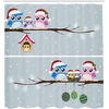 image:imageAmbesonne Deer Shower Curtain Colorful Animal Silhouette Various Christmas Elements Wooden Planks Theme Cloth Fabric Bathroom Decor Set with Hooks 69 W x 70 L Grey MulticolorGrey
