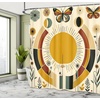 image:imageAmbesonne Hummingbirds Shower Curtain Tropical Flowers and Leaves Natural Foliage Vibrant Color Exotic Rainforest Cloth Fabric Bathroom Decor Set with Hooks 69 W x 70 L Soft Blue Coral GreenPale Coffee Eggshell