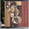 image:imageAmbesonne Hummingbirds Shower Curtain Tropical Flowers and Leaves Natural Foliage Vibrant Color Exotic Rainforest Cloth Fabric Bathroom Decor Set with Hooks 69 W x 70 L Soft Blue Coral GreenPale Maroon