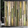 image:imageAmbesonne Hummingbirds Shower Curtain Tropical Flowers and Leaves Natural Foliage Vibrant Color Exotic Rainforest Cloth Fabric Bathroom Decor Set with Hooks 69 W x 70 L Soft Blue Coral GreenDust Sepia