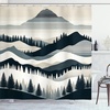 image:imageAmbesonne Pink Shower Curtain Tropical Feels Cheetah Animal Pattern with Bohemian Polka Dotted Backdrop Cloth Fabric Bathroom Decor Set with Hooks 69 W x 70 L Mustard Pale Rose GreyDark Petrol Blue Eggshell