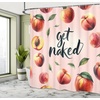 image:imageAmbesonne Pink Shower Curtain Tropical Feels Cheetah Animal Pattern with Bohemian Polka Dotted Backdrop Cloth Fabric Bathroom Decor Set with Hooks 69 W x 70 L Mustard Pale Rose GreyBlush Dark Coral Yellow