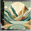Seafoam Peach and Amber