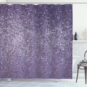 image:imageAmbesonne Hummingbirds Shower Curtain Tropical Flowers and Leaves Natural Foliage Vibrant Color Exotic Rainforest Cloth Fabric Bathroom Decor Set with Hooks 69 W x 70 L Soft Blue Coral GreenNight Indigo