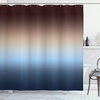 image:imageAmbesonne Antique Shower Curtain Empty Space 2 Doors Armchair and Simple Mirror Golden Yellow Frame Cloth Fabric Bathroom Decor Set with Hooks 69 W x 84 L Blue Sand BrownBlue and Brown