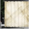 image:imageAmbesonne Antique Shower Curtain Empty Space 2 Doors Armchair and Simple Mirror Golden Yellow Frame Cloth Fabric Bathroom Decor Set with Hooks 69 W x 84 L Blue Sand BrownBeige Tan