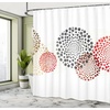 image:imageAmbesonne Antique Shower Curtain Empty Space 2 Doors Armchair and Simple Mirror Golden Yellow Frame Cloth Fabric Bathroom Decor Set with Hooks 69 W x 84 L Blue Sand BrownRed Grey