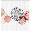 image:imageAmbesonne Antique Shower Curtain Empty Space 2 Doors Armchair and Simple Mirror Golden Yellow Frame Cloth Fabric Bathroom Decor Set with Hooks 69 W x 84 L Blue Sand BrownRed Grey