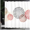 image:imageAmbesonne Antique Shower Curtain Empty Space 2 Doors Armchair and Simple Mirror Golden Yellow Frame Cloth Fabric Bathroom Decor Set with Hooks 69 W x 84 L Blue Sand BrownRed Grey