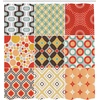 image:imageAmbesonne Monstera Shower Curtain Abstract Mid Century Style Boho Leaves Lines and Geometric Forms Cloth Fabric Bathroom Decor Set with Hooks 69 W x 70 L Evergreen Pale Rust BrownPale Brown