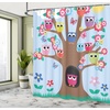 image:imageAmbesonne Hawaiian Shower Curtain Pacific Sunrise at Lanikai Beach Hawaii Wavy Ocean Surface Colorful Sky Scene Cloth Fabric Bathroom Decor Set with Hooks 69 W x 84 L Blue IvorySoft Blue Warm Taupe