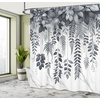 image:imageAmbesonne Hawaiian Shower Curtain Pacific Sunrise at Lanikai Beach Hawaii Wavy Ocean Surface Colorful Sky Scene Cloth Fabric Bathroom Decor Set with Hooks 69 W x 84 L Blue IvoryPurpleblue Off White
