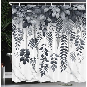 image:imageAmbesonne Hawaiian Shower Curtain Pacific Sunrise at Lanikai Beach Hawaii Wavy Ocean Surface Colorful Sky Scene Cloth Fabric Bathroom Decor Set with Hooks 69 W x 84 L Blue IvoryPurpleblue Off White
