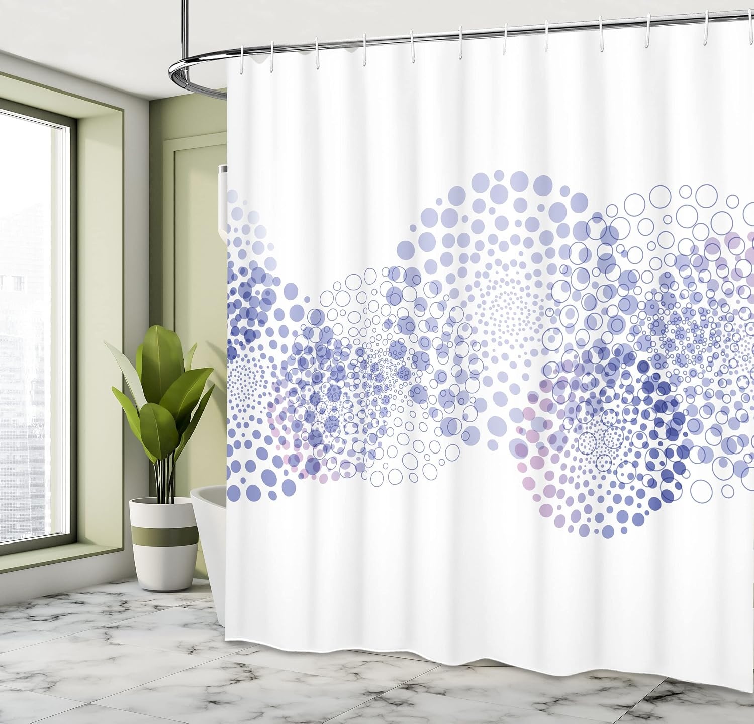 image:imageAmbesonne Vintage Shower Curtain Retro Vibrant Stripes Funky Lines Design Patterns Abstract Print Cloth Fabric Bathroom Decor Set with Hooks 69 W x 75 L Dark TealBlue Lavender