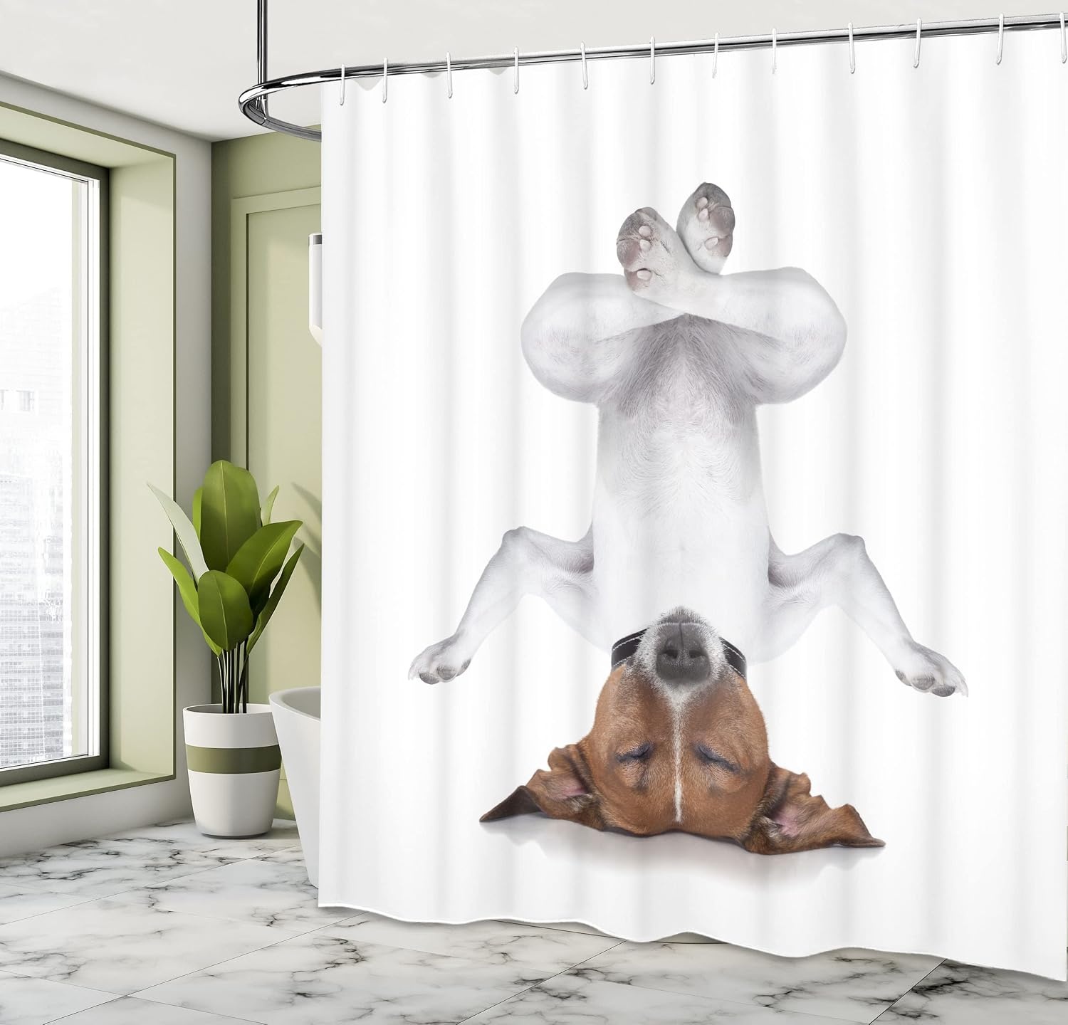 image:imageAmbesonne Vintage Shower Curtain Retro Vibrant Stripes Funky Lines Design Patterns Abstract Print Cloth Fabric Bathroom Decor Set with Hooks 69 W x 75 L Dark TealWhite Brown